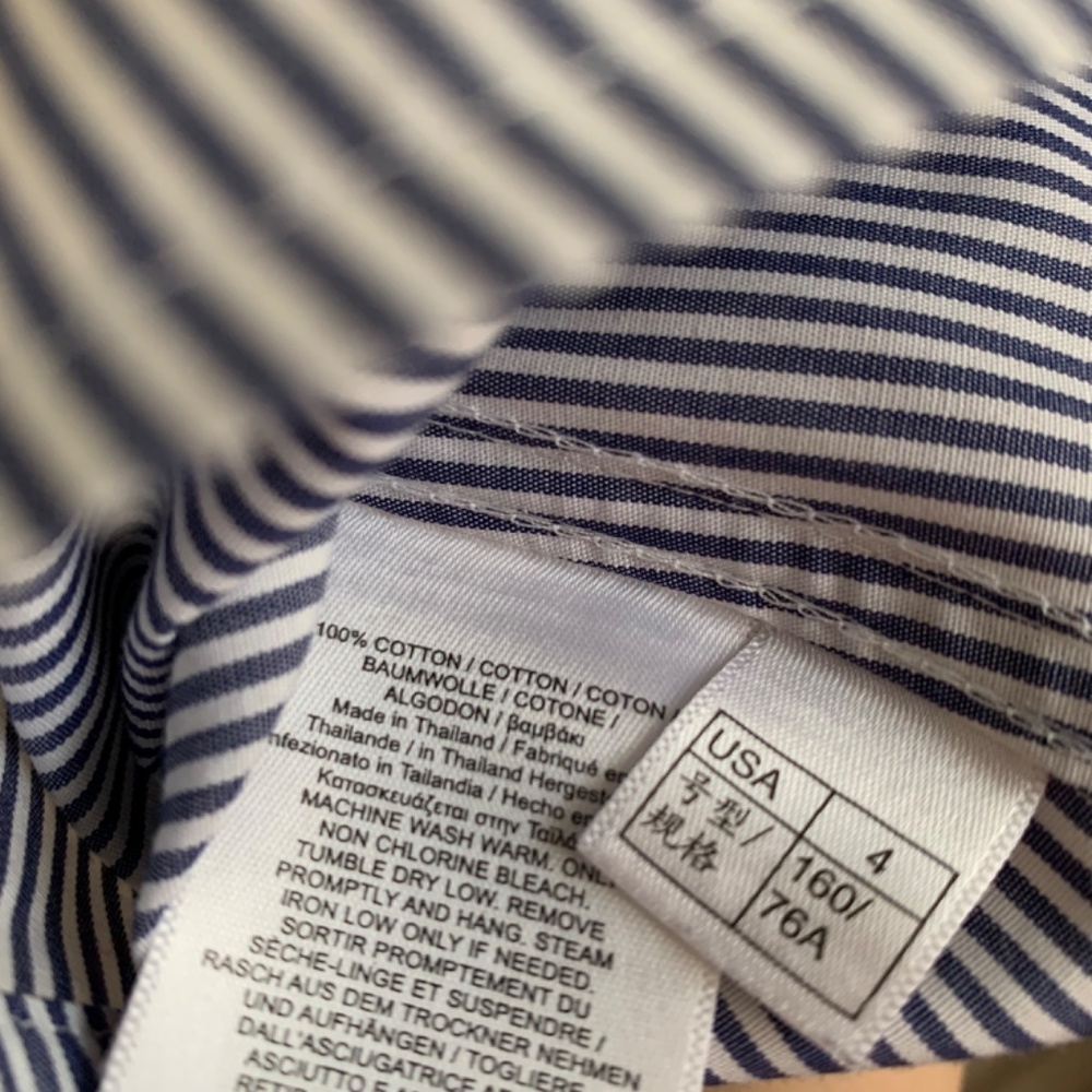 Striped button down - Picture 4 of 4